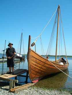 Præsentation af vikingeskibet Aslak