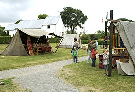 Vikingemarked ved Jelling Kirke